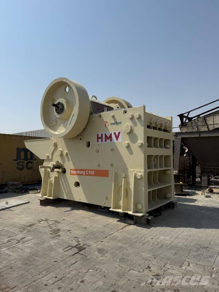 Metso Nordberg C160 クラッシャー固定式