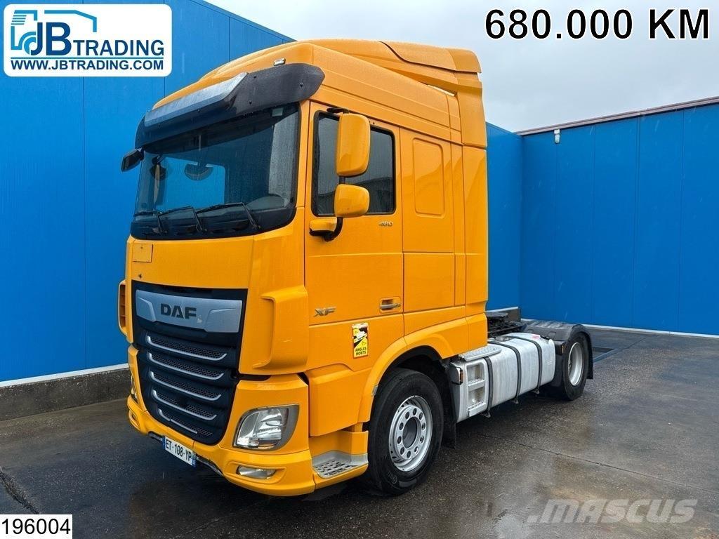 DAF XF 480 EURO 6 中古トラクターヘッド | トレーラーヘッド