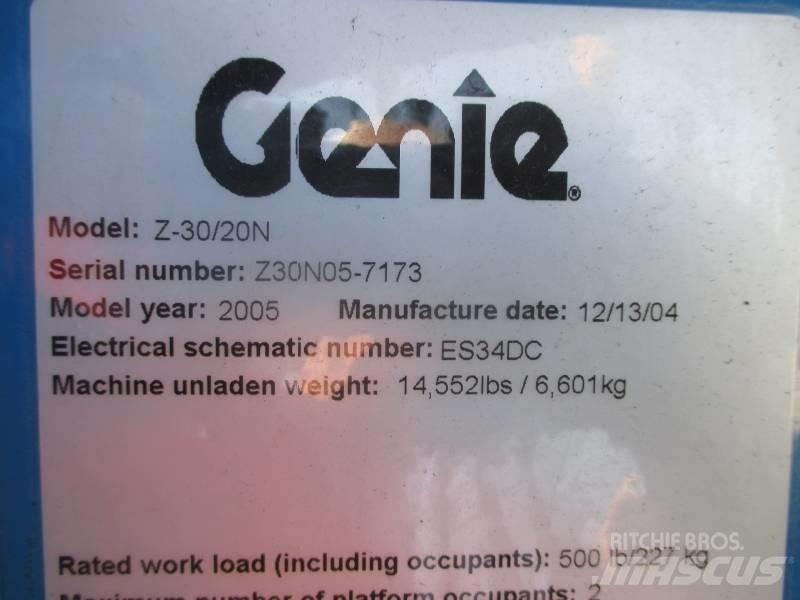 Genie Z 30/20 N ブームリフト　屈伸型