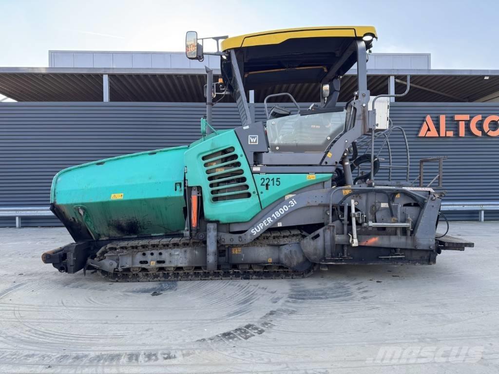 Vögele SUPER 1800-3I アスファルトフィニッシャ