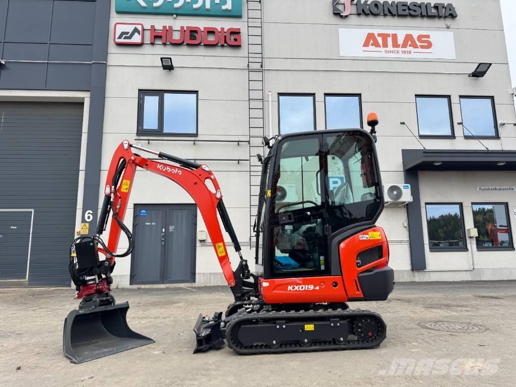 Kubota KX 019-4 ミニ油圧ショベル 7t以下（ミニユンボ・ミニディガー）