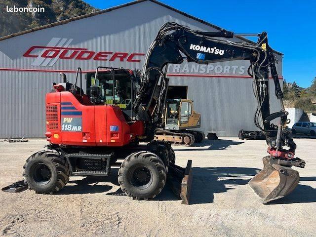 Komatsu PW 118 ホイール式油圧ショベル（パワーショベル・ユンボ・バックホー）