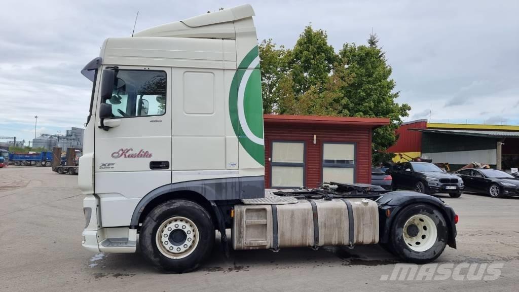 DAF XF 460 FT 中古トラクターヘッド | トレーラーヘッド
