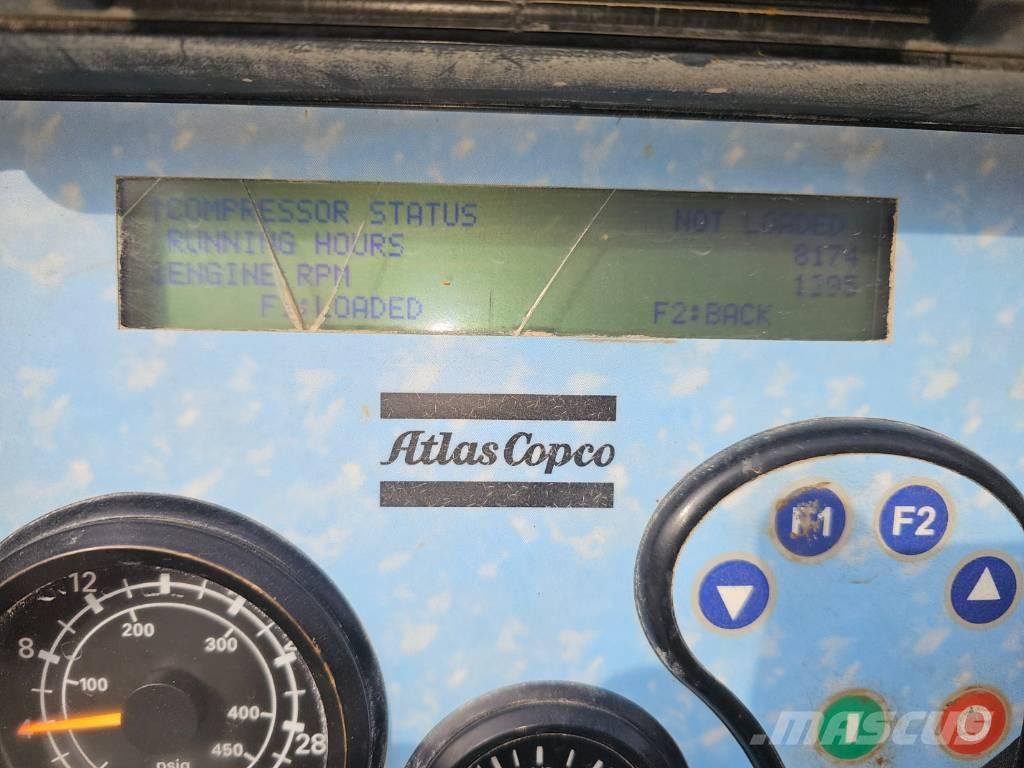 Atlas Copco XRHS 366 コンプレッサー