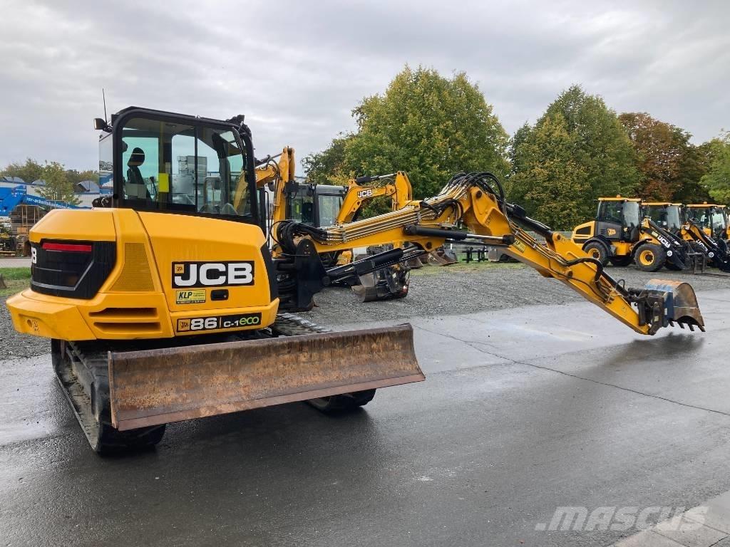 JCB 86 C-1 中型油圧ショベル 7ｔ-12ｔ（ユンボ・パワーショベル・バックホー）