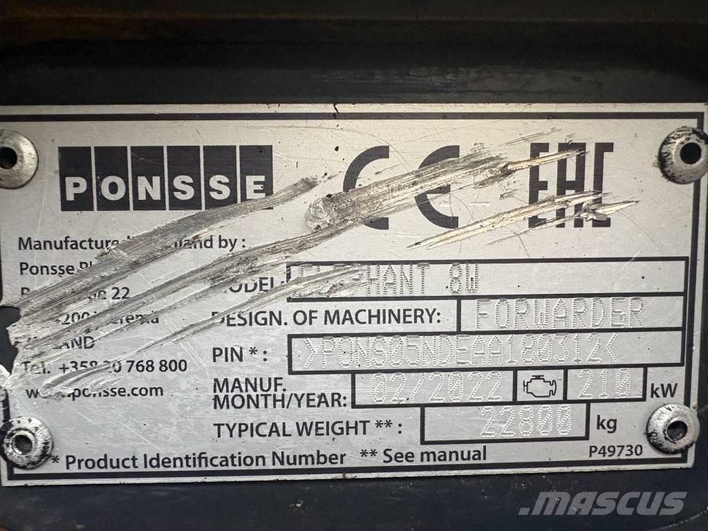 Ponsse Elephant フォワーダー