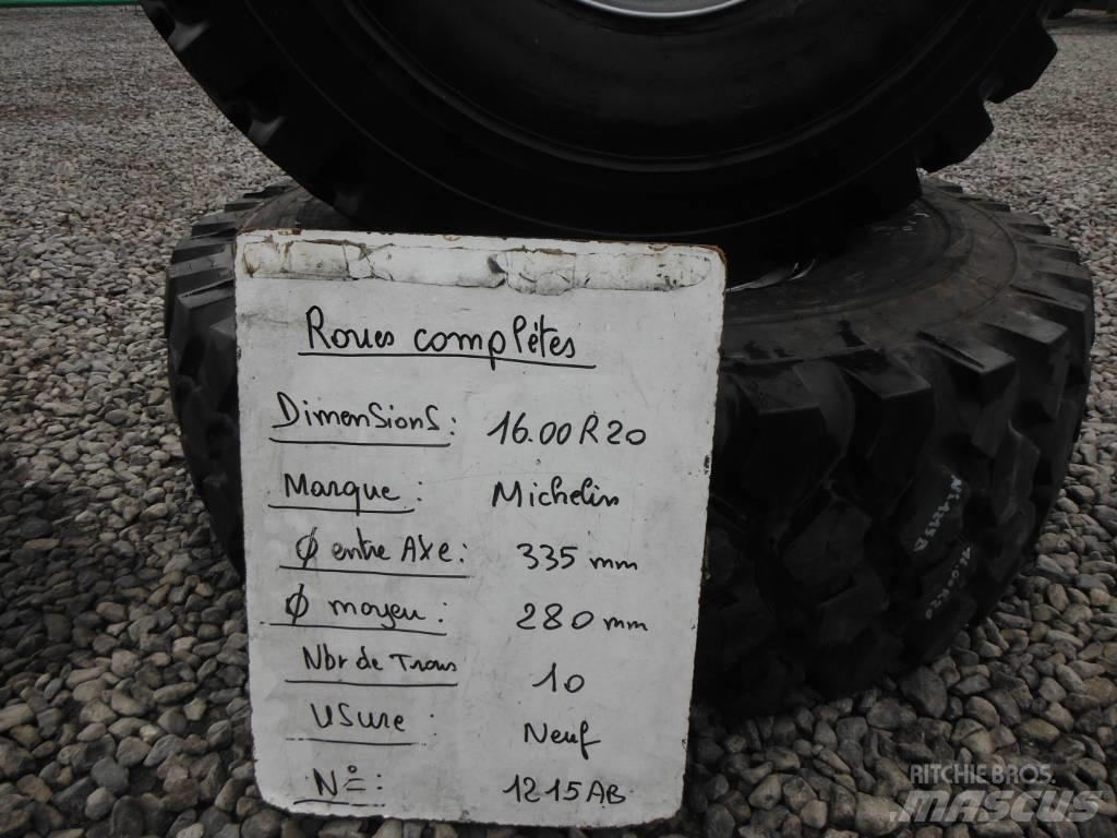 Michelin 16.00R20 タイヤ、ホイル、リム