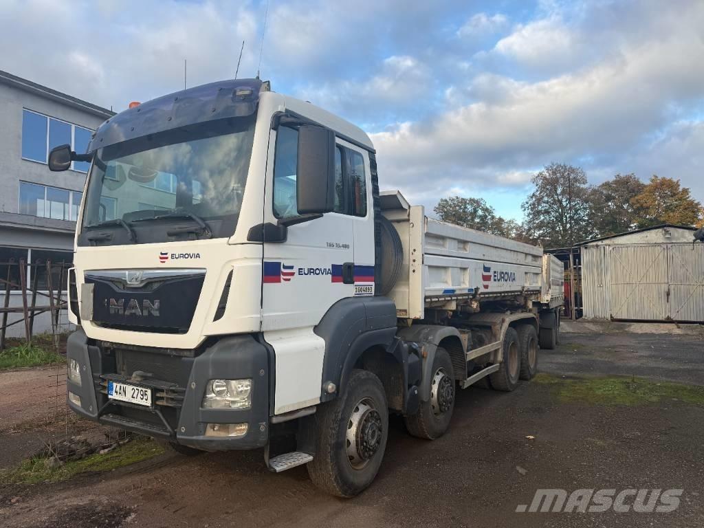 MAN TGS 35.480 ダンプ