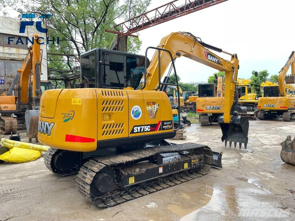 Sany SY 75 C pro 中型油圧ショベル 7ｔ-12ｔ（ユンボ・パワーショベル・バックホー）