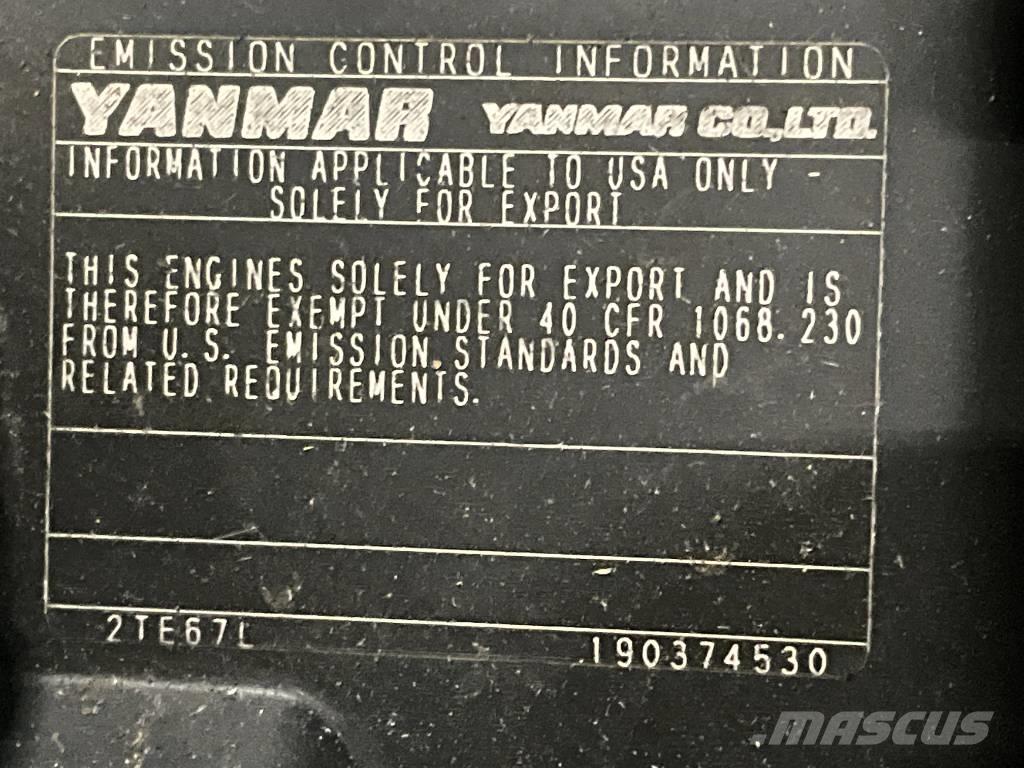 Yanmar SV 08-1 A ミニ油圧ショベル 7t以下（ミニユンボ・ミニディガー）