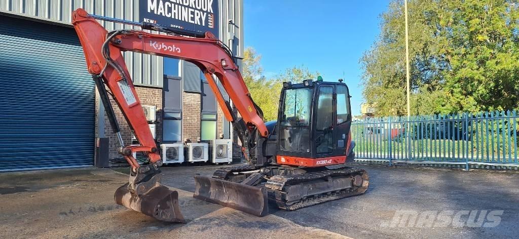 Kubota KX 080-4 中型油圧ショベル 7ｔ-12ｔ（ユンボ・パワーショベル・バックホー）