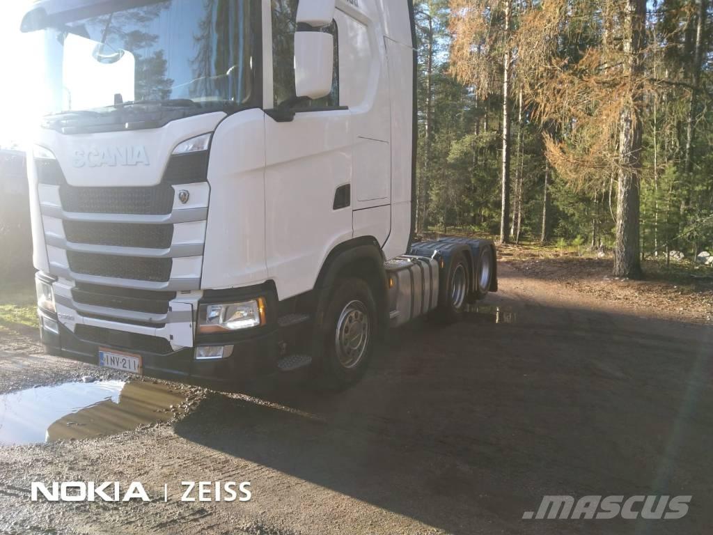 Scania S500 中古トラクターヘッド | トレーラーヘッド