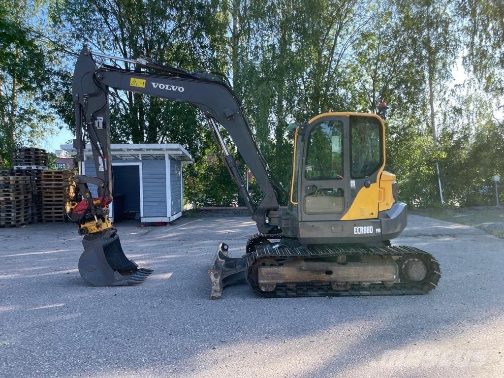 Volvo ECR 88 D Pro 中型油圧ショベル 7ｔ-12ｔ（ユンボ・パワーショベル・バックホー）