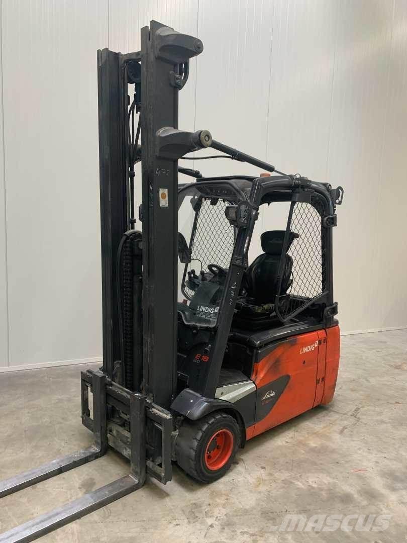 Linde E18L バッテリーフォークリフト