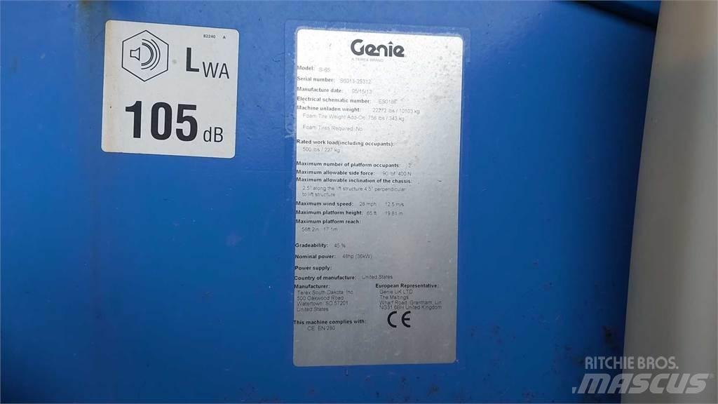 Genie S65 ブームリフト　直伸型