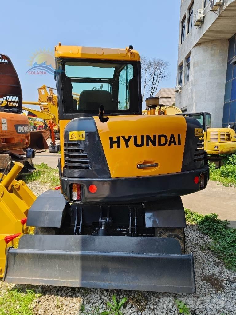 Hyundai Robex 60 W ホイール式油圧ショベル（パワーショベル・ユンボ・バックホー）
