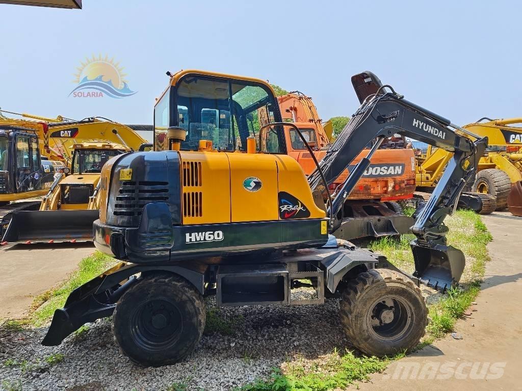 Hyundai Robex 60 W ホイール式油圧ショベル（パワーショベル・ユンボ・バックホー）