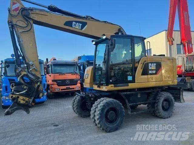 CAT M 318 F ホイール式油圧ショベル（パワーショベル・ユンボ・バックホー）