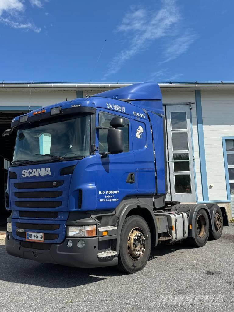 Scania R 420 中古トラクターヘッド | トレーラーヘッド
