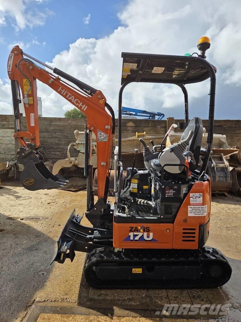 Hitachi ZX 17 U-6 ミニ油圧ショベル 7t以下（ミニユンボ・ミニディガー）