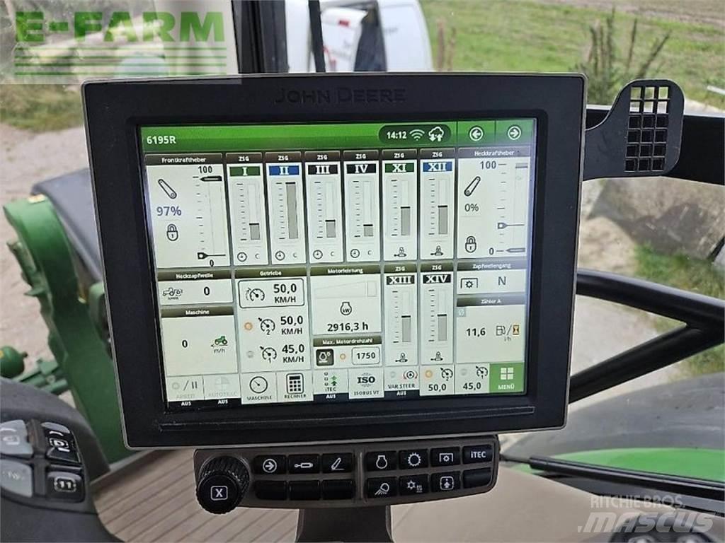 John Deere 6195r トラクター