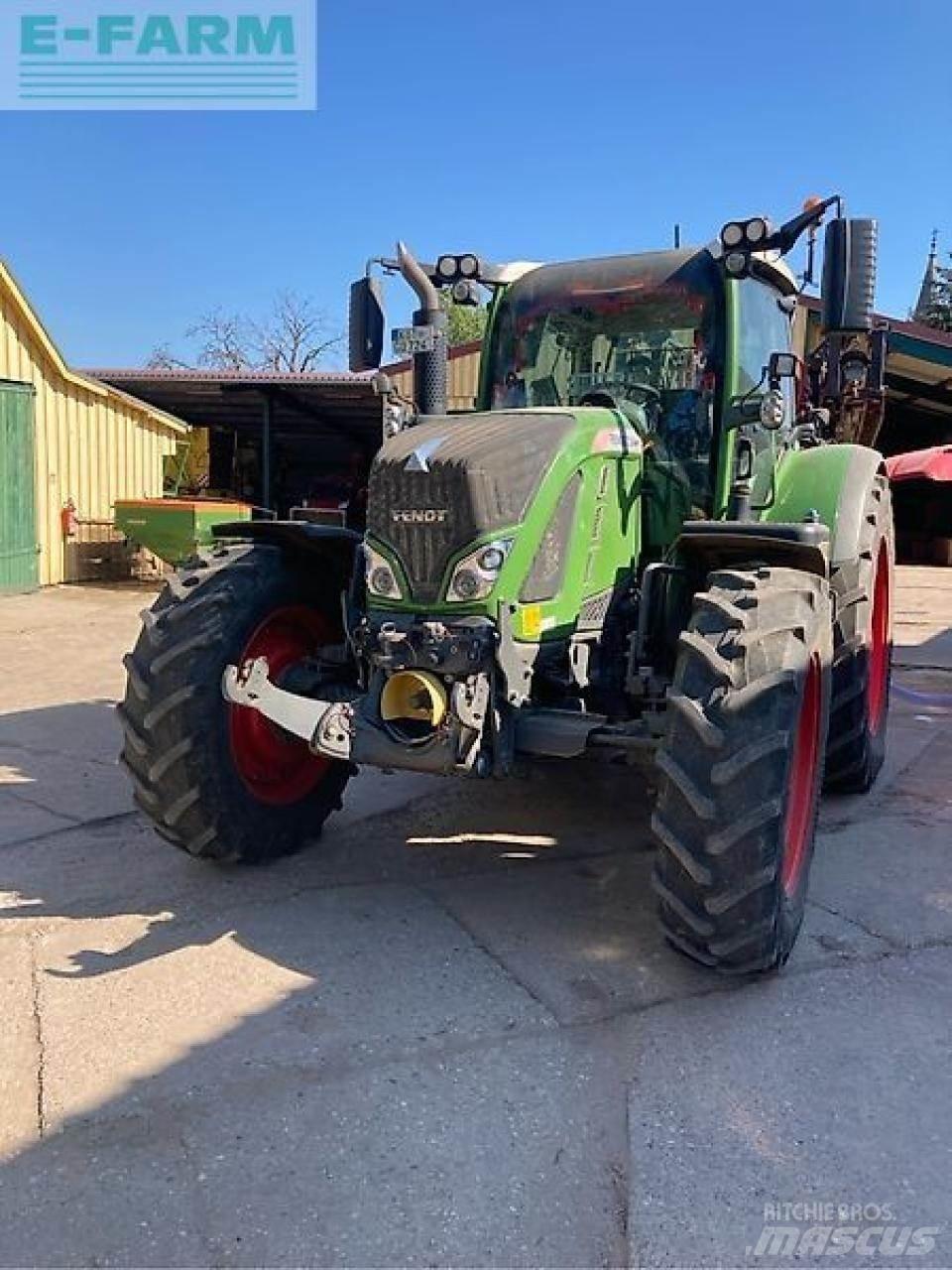 Fendt 724 vario トラクター