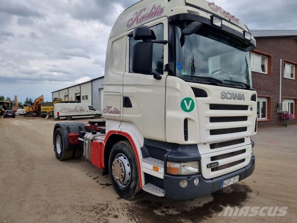 Scania R 440 中古トラクターヘッド | トレーラーヘッド