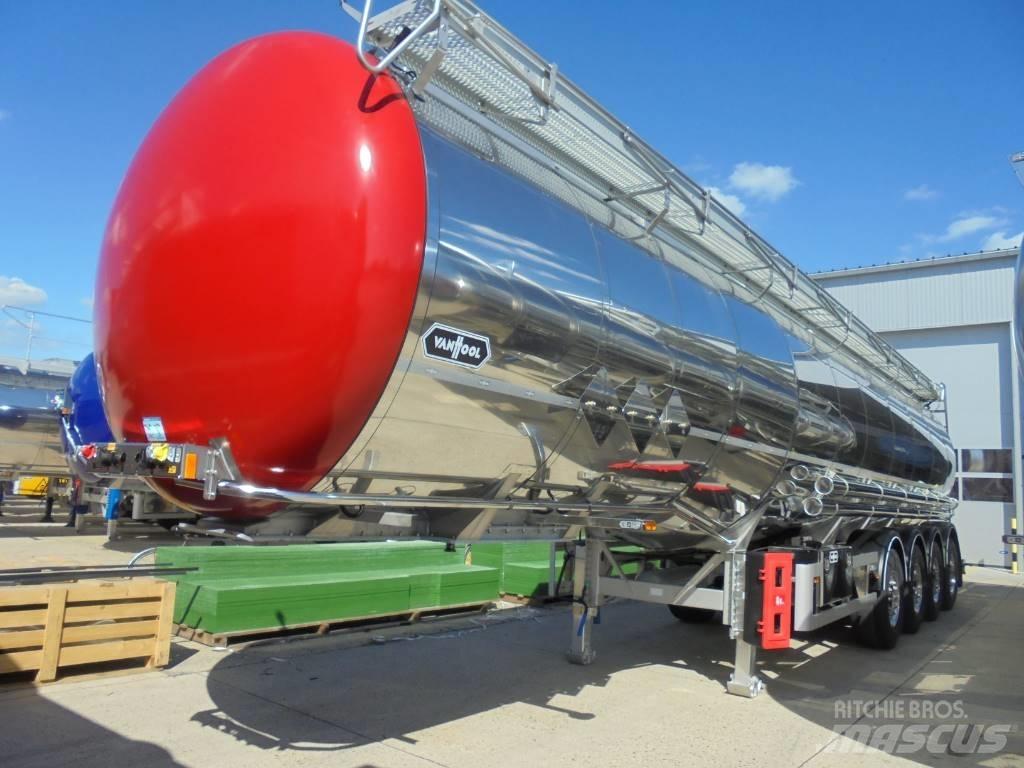 Van Hool 45000 liter セミトレーラータンカー