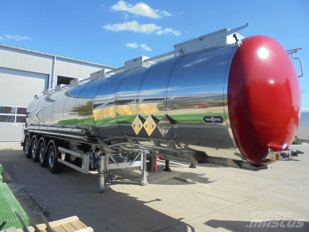 Van Hool 45000 liter セミトレーラータンカー