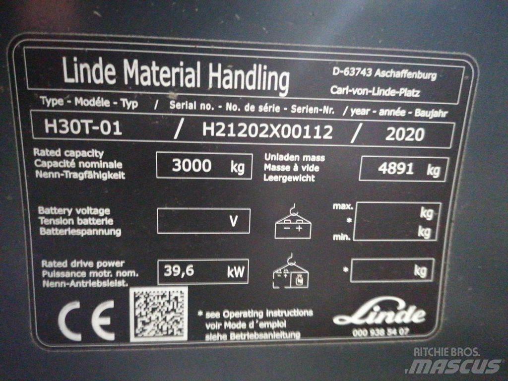 Linde H30T-01 LPGフォークリフト