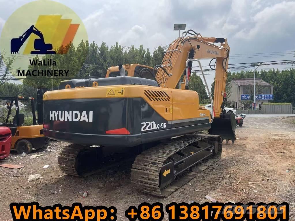 Hyundai R220-9 中型油圧ショベル 7ｔ-12ｔ（ユンボ・パワーショベル・バックホー）