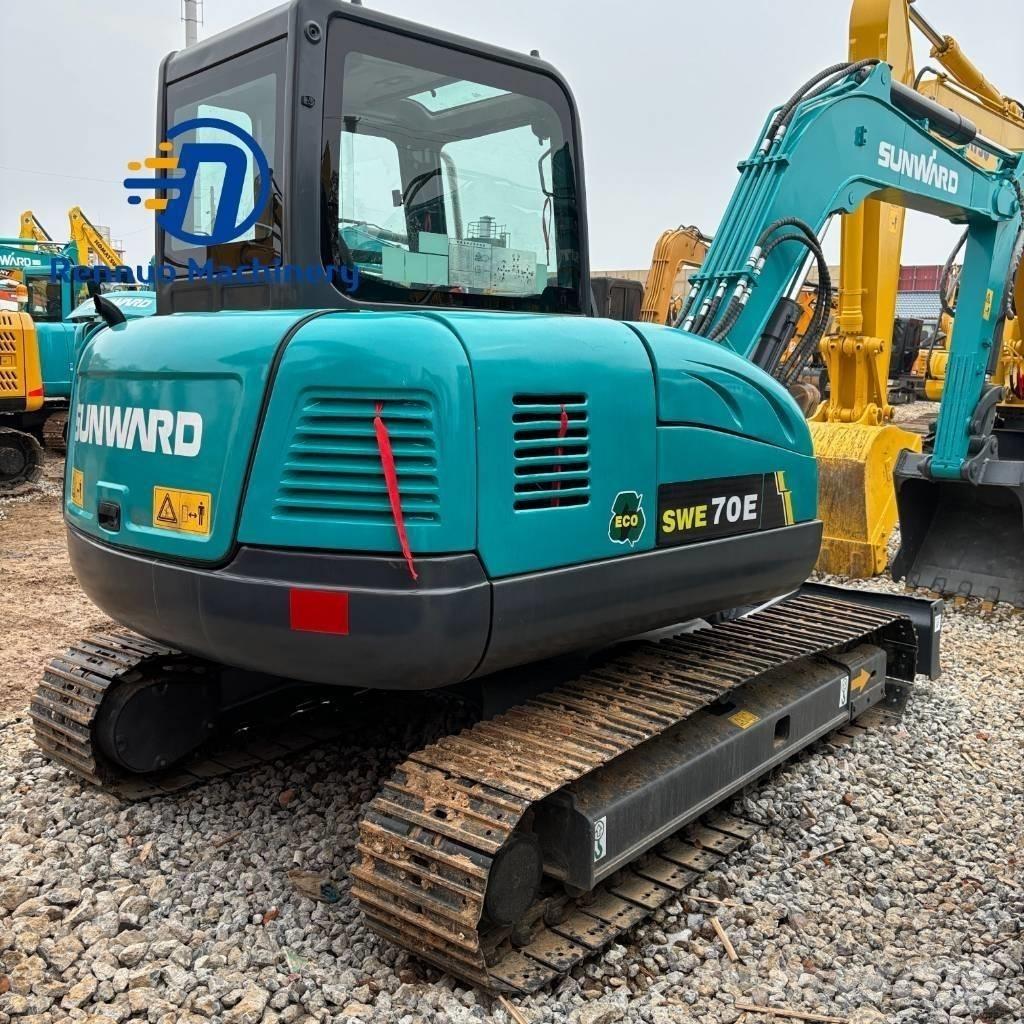 Sunward SWE70 ミニ油圧ショベル 7t以下（ミニユンボ・ミニディガー）