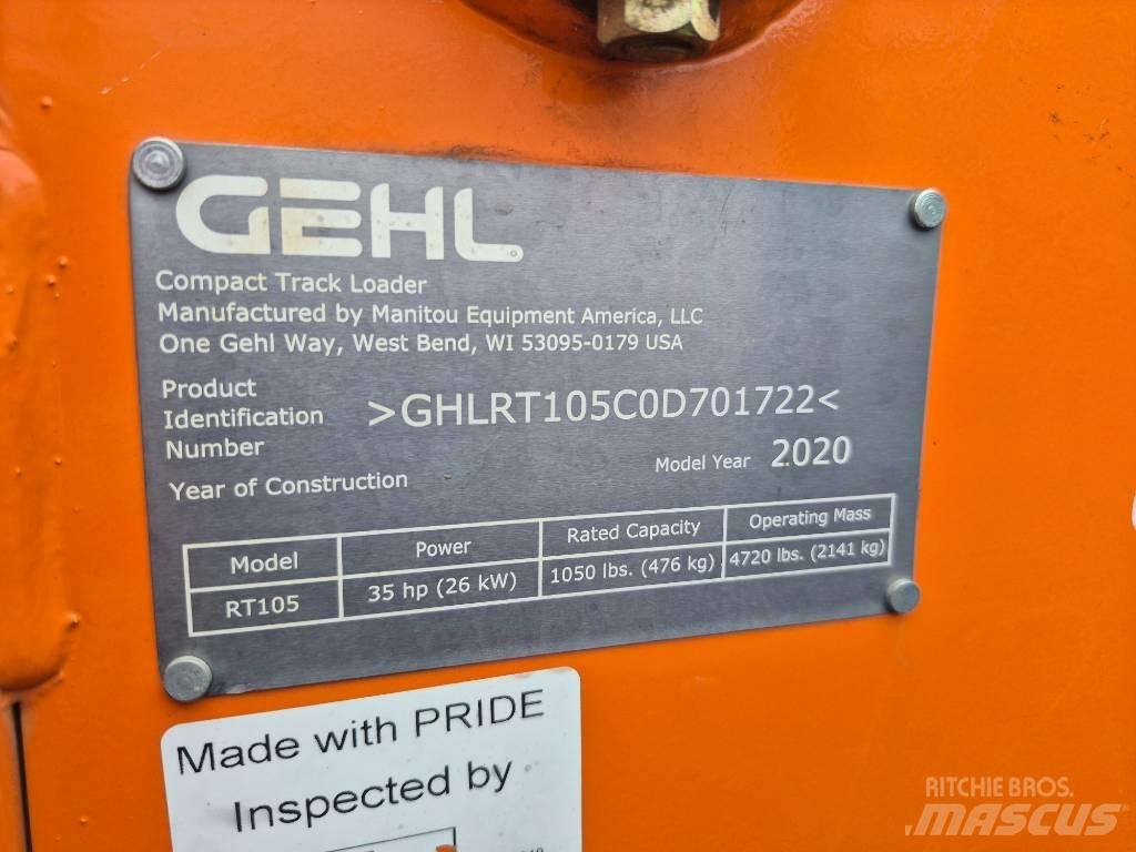 Gehl RT 105 スキッドステアローダー