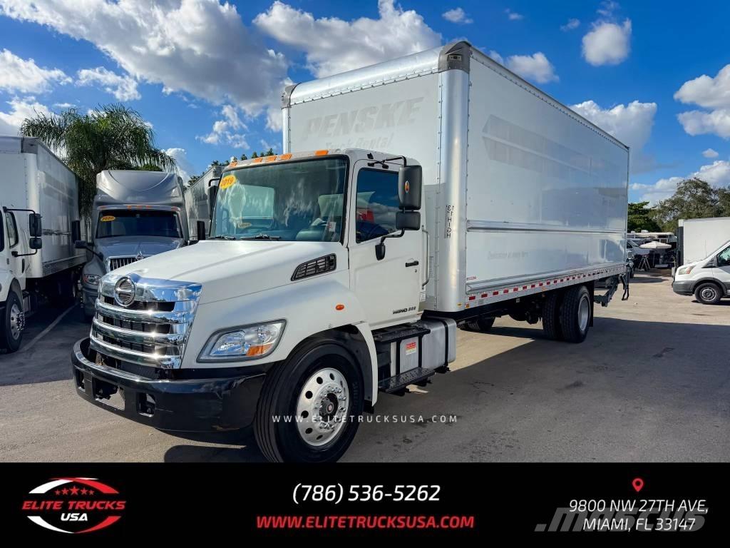 Hino 268 ボックスボディー、ウイング、箱車