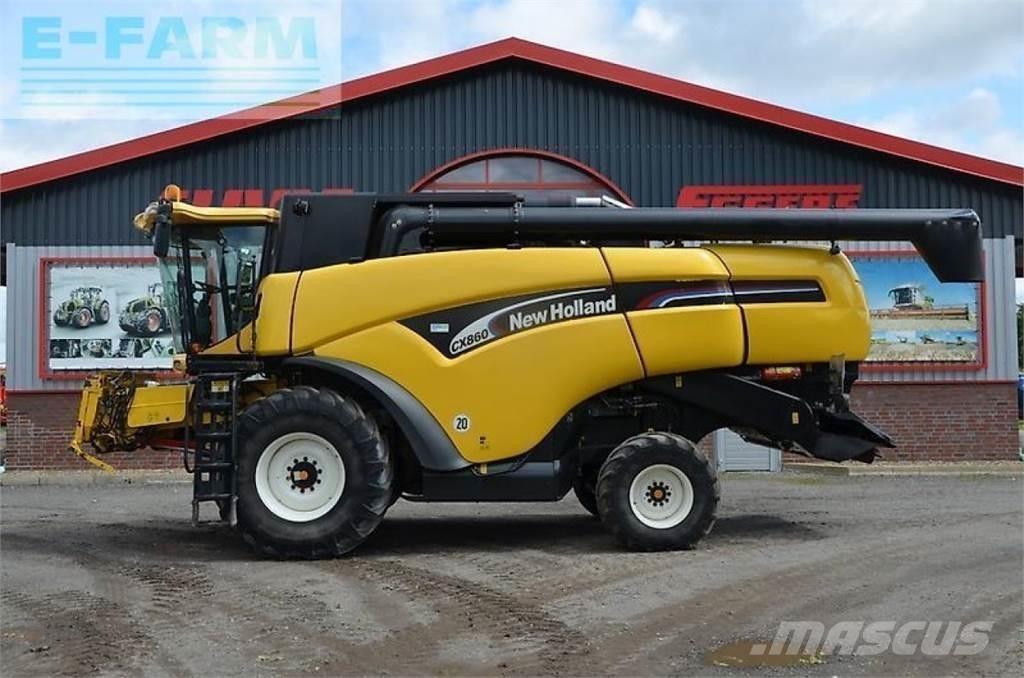 New Holland cx 860 コンバイン