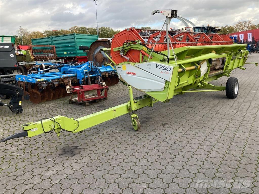 CLAAS Vario 750 ハーベスタヘッド