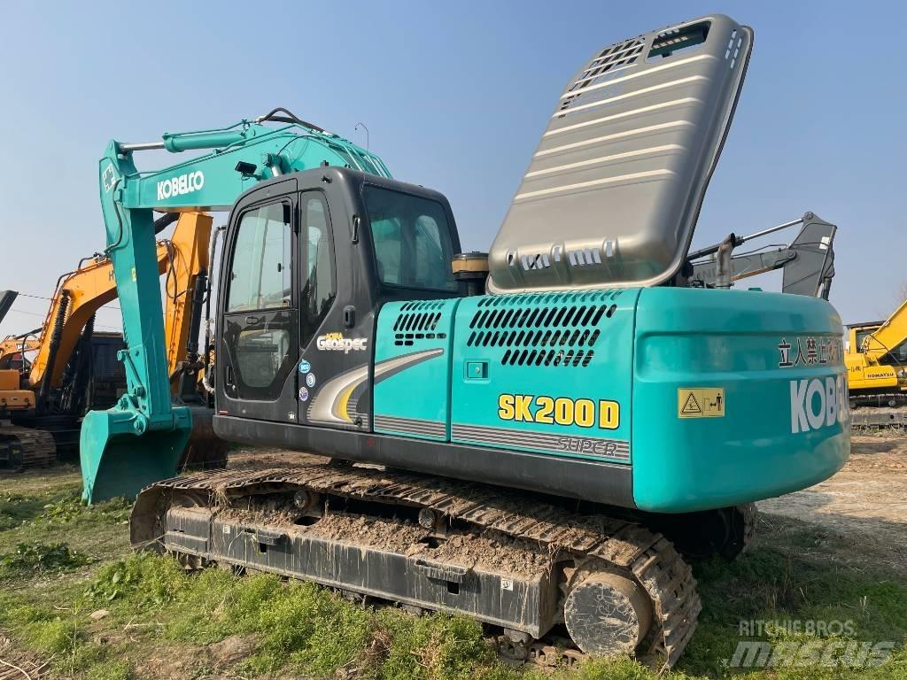 Kobelco SK 200 大型油圧ショベル12t以上（パワーショベル・ユンボ）