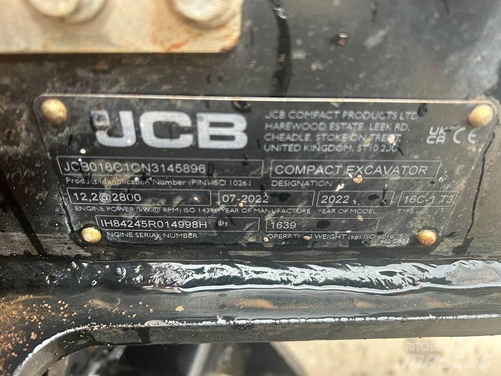JCB 16C-1 ミニ油圧ショベル 7t以下（ミニユンボ・ミニディガー）