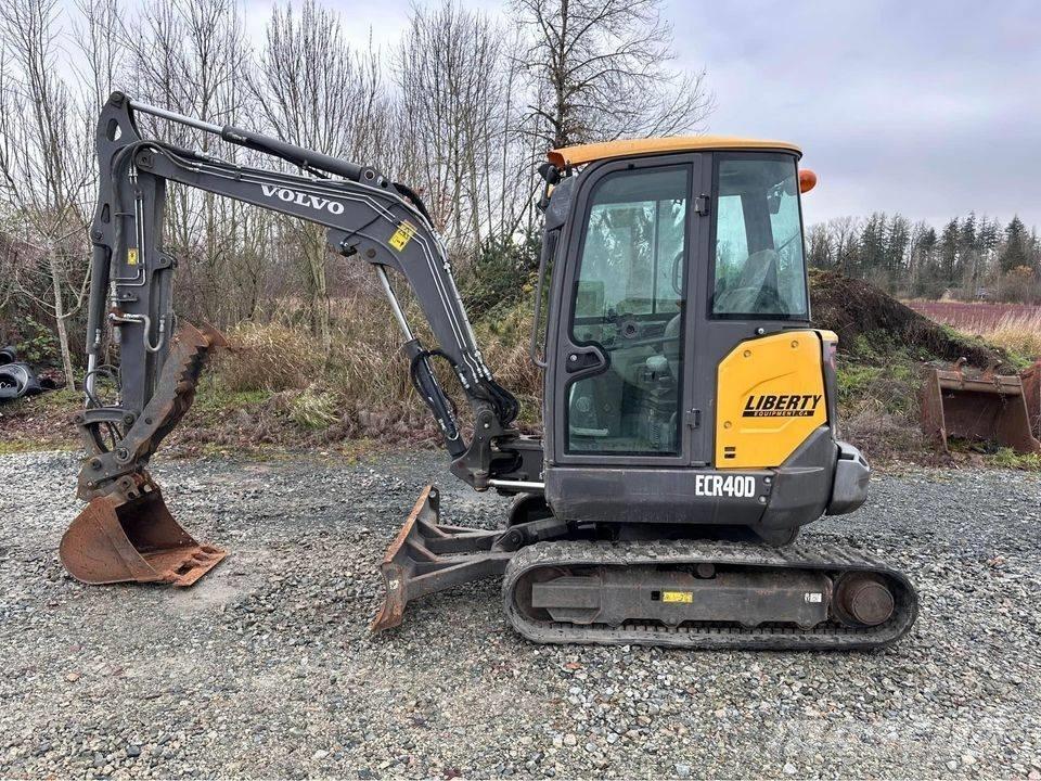 Volvo ECR 40 D ミニ油圧ショベル 7t以下（ミニユンボ・ミニディガー）