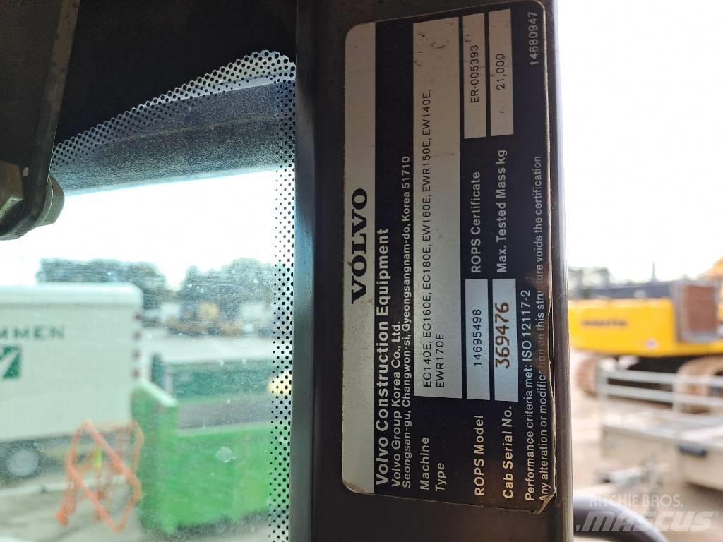 Volvo EC140EL 大型油圧ショベル12t以上（パワーショベル・ユンボ）