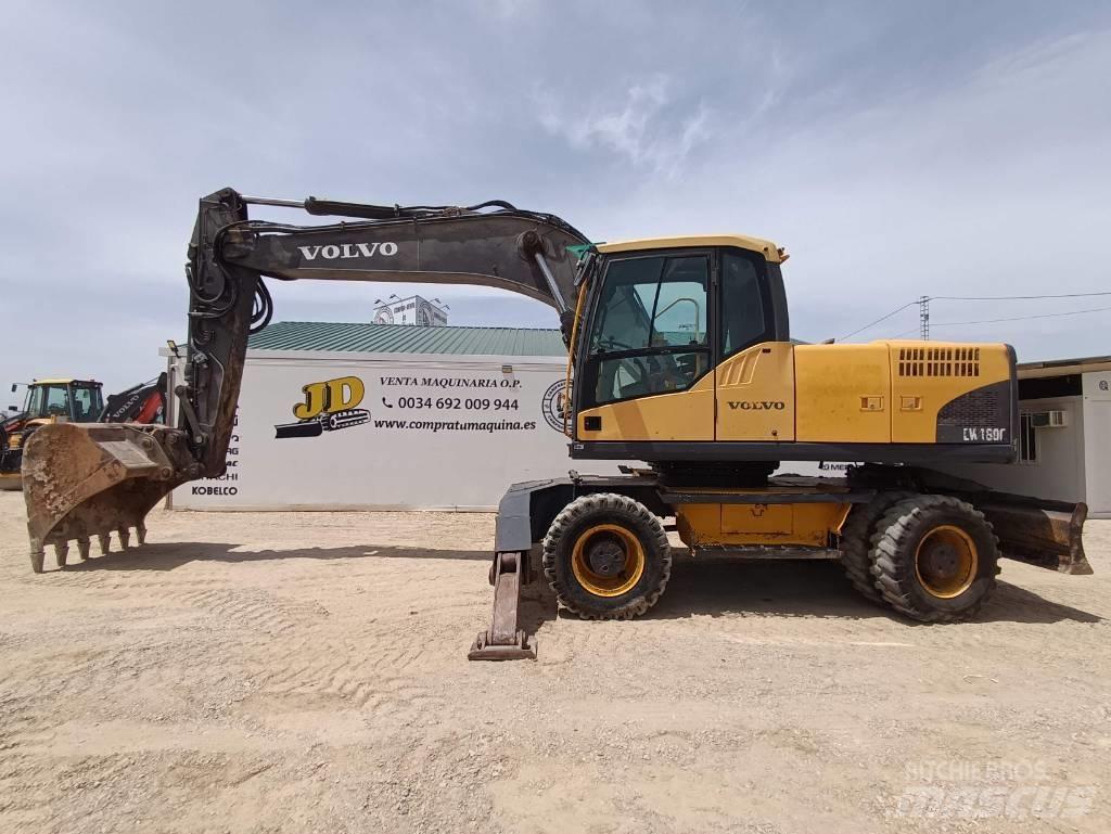 Volvo EW 180 C ホイール式油圧ショベル（パワーショベル・ユンボ・バックホー）