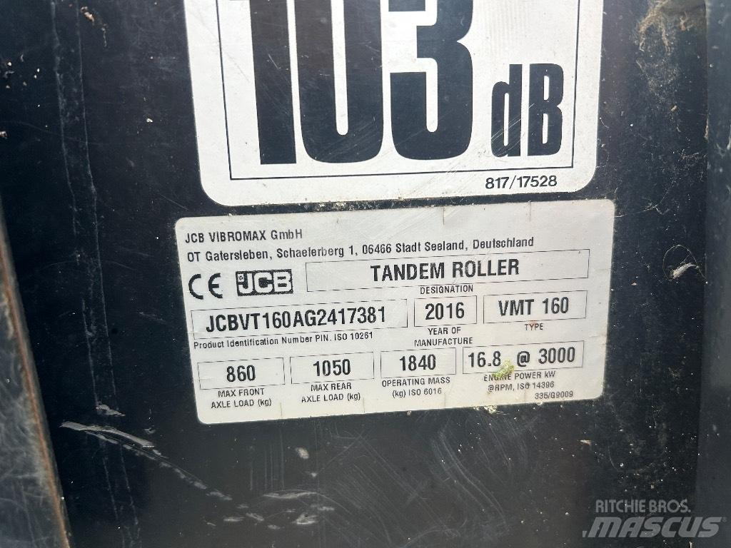 JCB VMT160-80 タンデムローラ