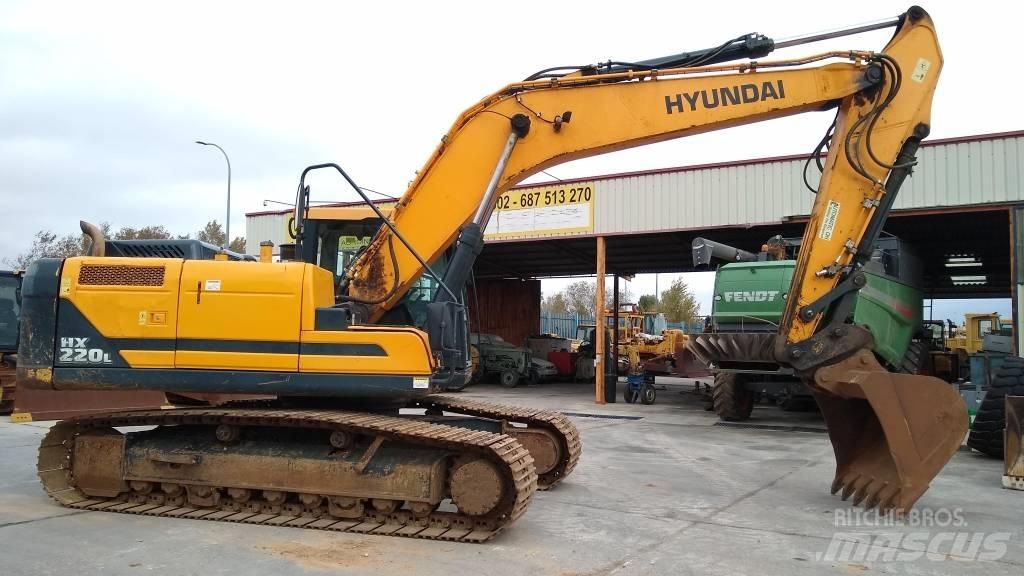 Hyundai HX 220 L 大型油圧ショベル12t以上（パワーショベル・ユンボ）