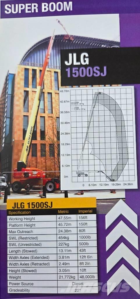 JLG 1500 SJ ブームリフト　直伸型