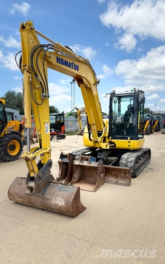 Komatsu PC 80 MR-5 中型油圧ショベル 7ｔ-12ｔ（ユンボ・パワーショベル・バックホー）