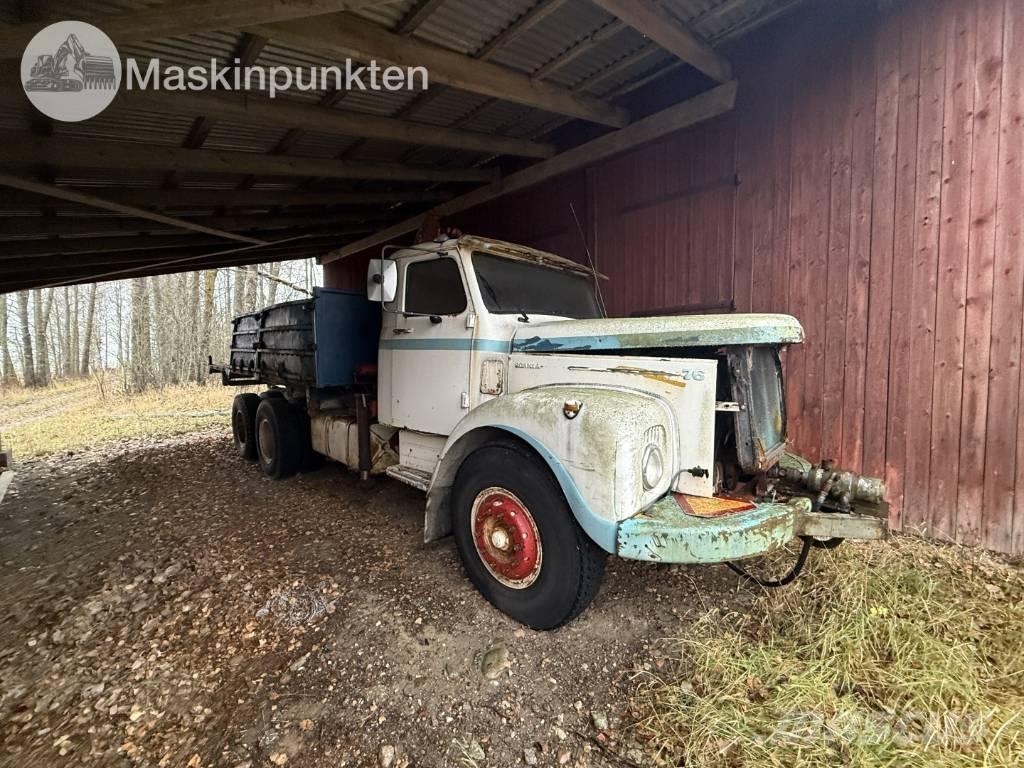 Scania LS 76 kranbil クレーントラック、ユニック車