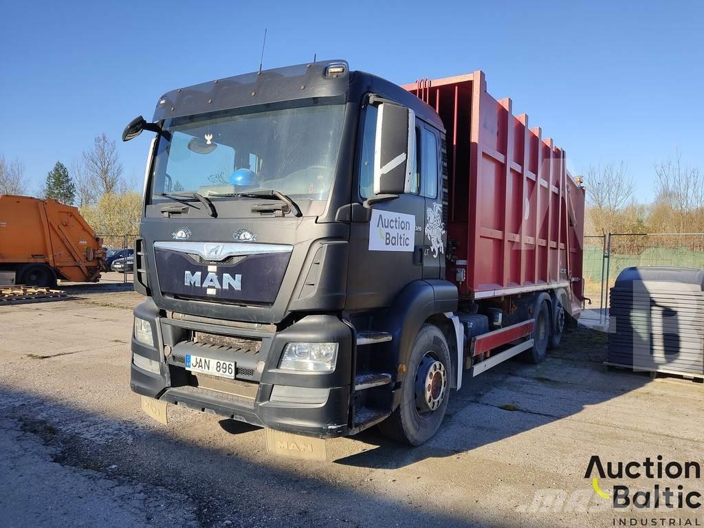 MAN TGS26.320 塵芥車、パッカー車