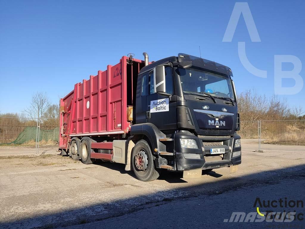 MAN TGS26.320 塵芥車、パッカー車