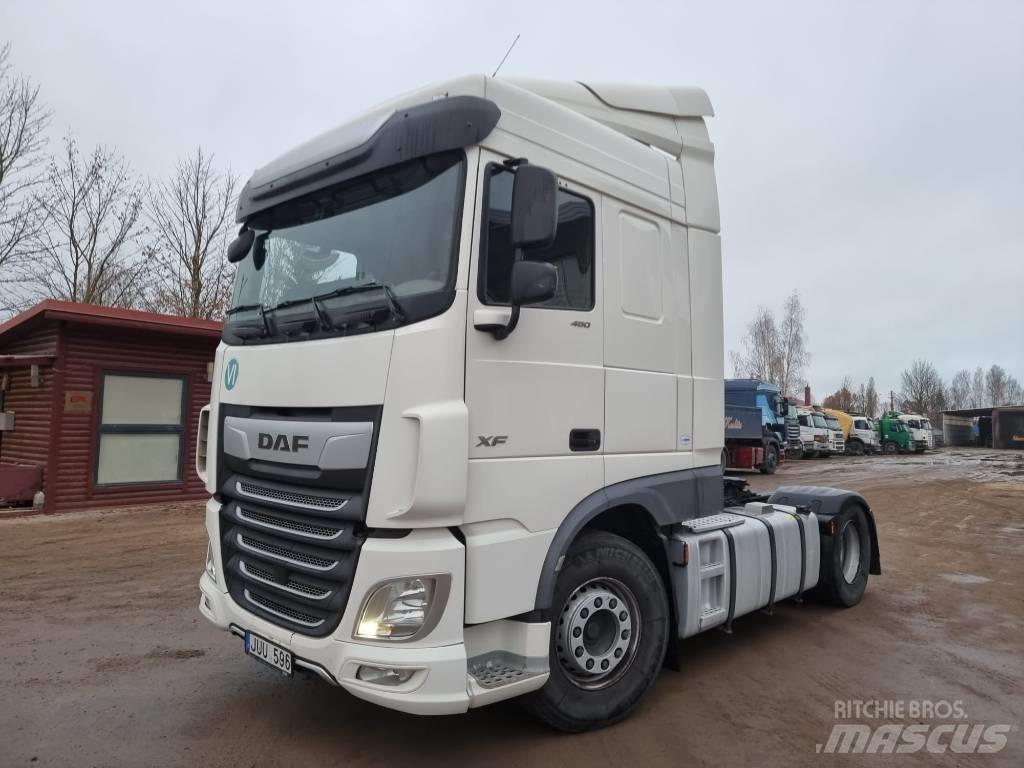 DAF XF 480 FT 中古トラクターヘッド | トレーラーヘッド