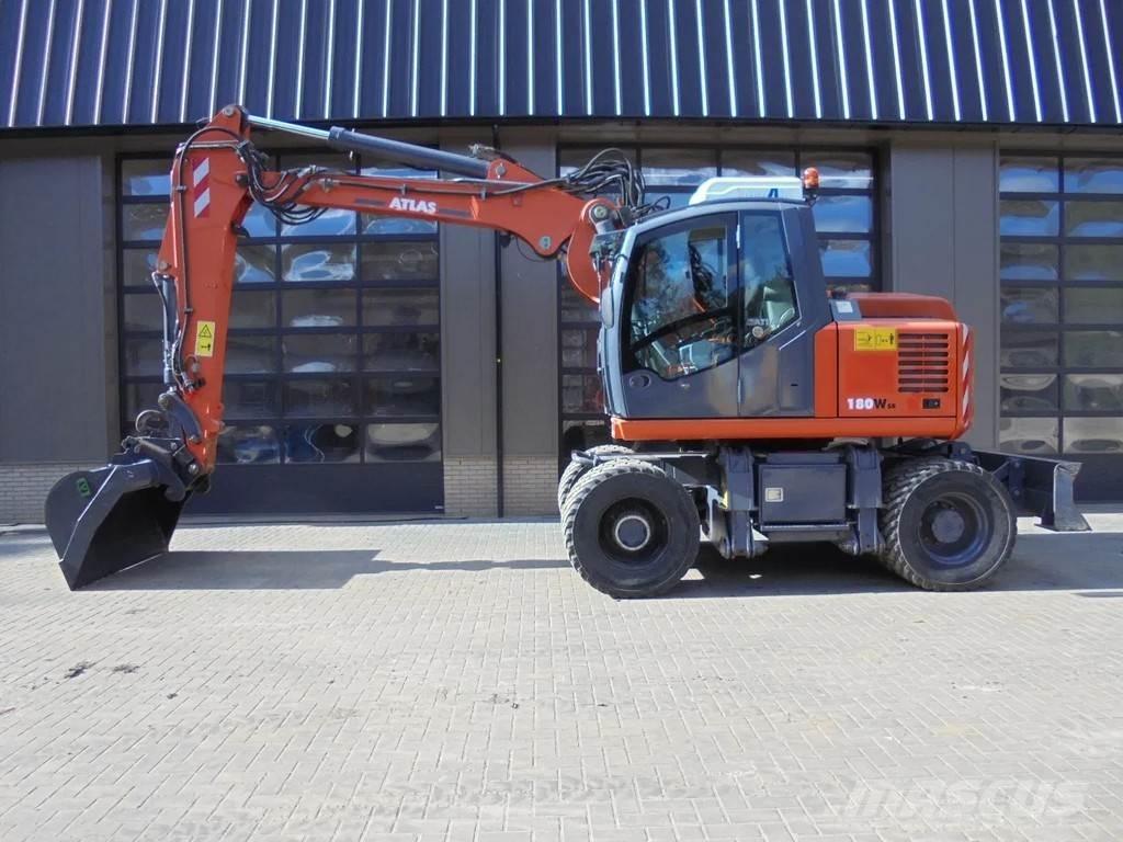 Atlas 180 WSR ホイール式油圧ショベル（パワーショベル・ユンボ・バックホー）